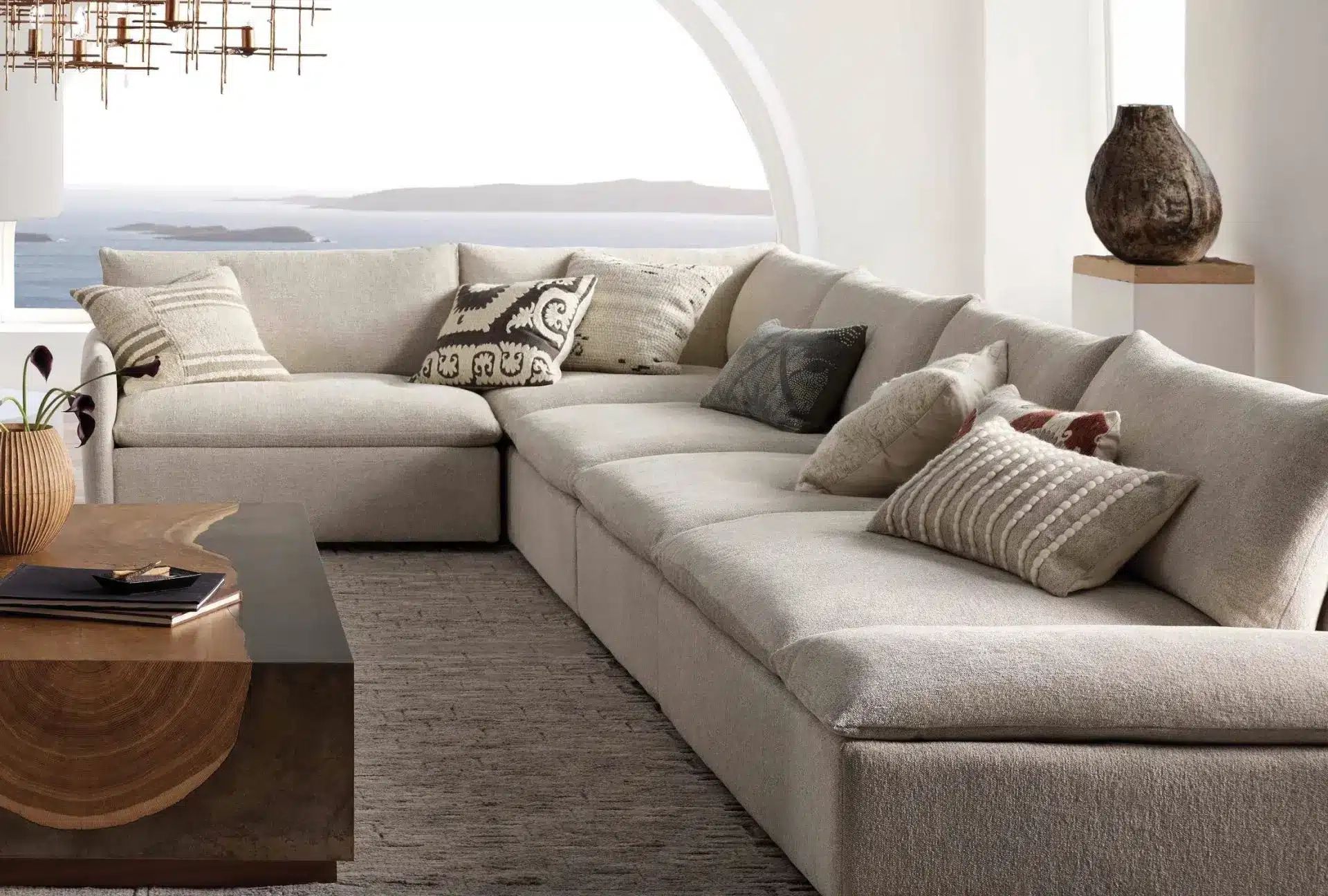 26 Best Oversized Deep Seating Sectional Sofas - Onelmon with regard to Las Vegas Clive Sofa Cream With Deep Seating