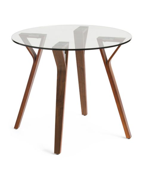 35X30 Folia Mid Century Modern Round Dinette Table | Home | T.j.maxx regarding The Everyday Benefits of Owning a Folia Dinette Table