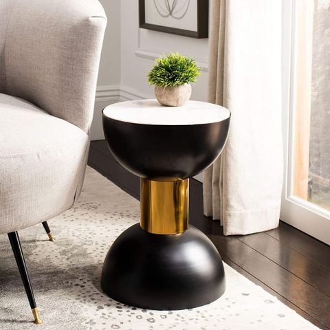 51 Black Side Tables To Flatter Every Modern Style intended for Black Side Table