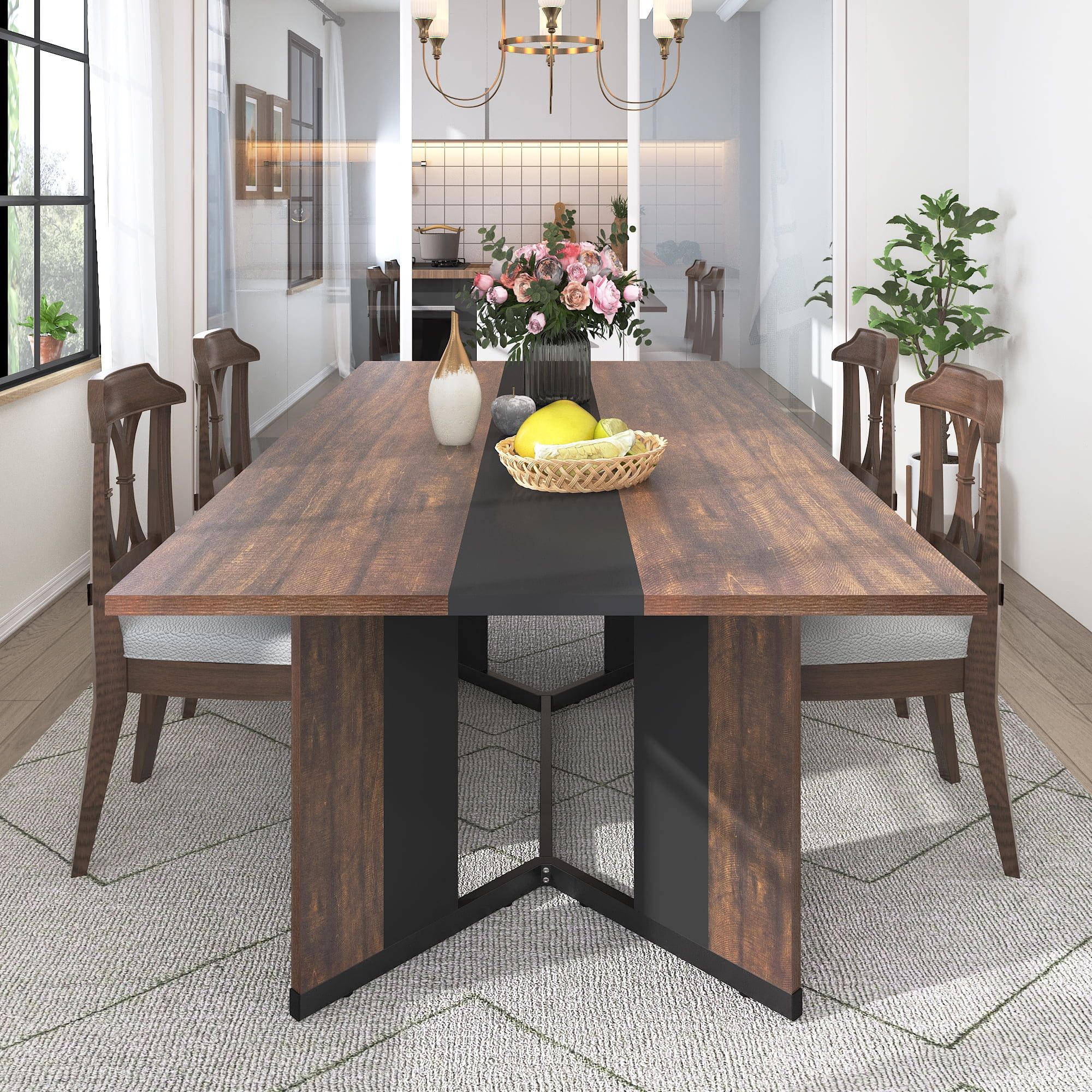 Choosing the Perfect Rectangular Dining Table for Your Family of Eight