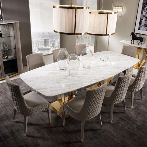 8 Seater Dining Table, Luxury Dining Tables, Dinning Room Tables ... intended for Marble Dining Table For Luxury Homes