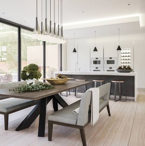 Balancing aesthetics and practicality when selecting a dining table for open concept living
