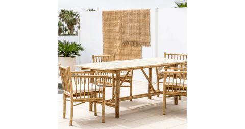 A Guide To Bamboo Dining Tables: Unparalleled Elegance And ... throughout Eco Friendly Bamboo Dining Table Minimalist