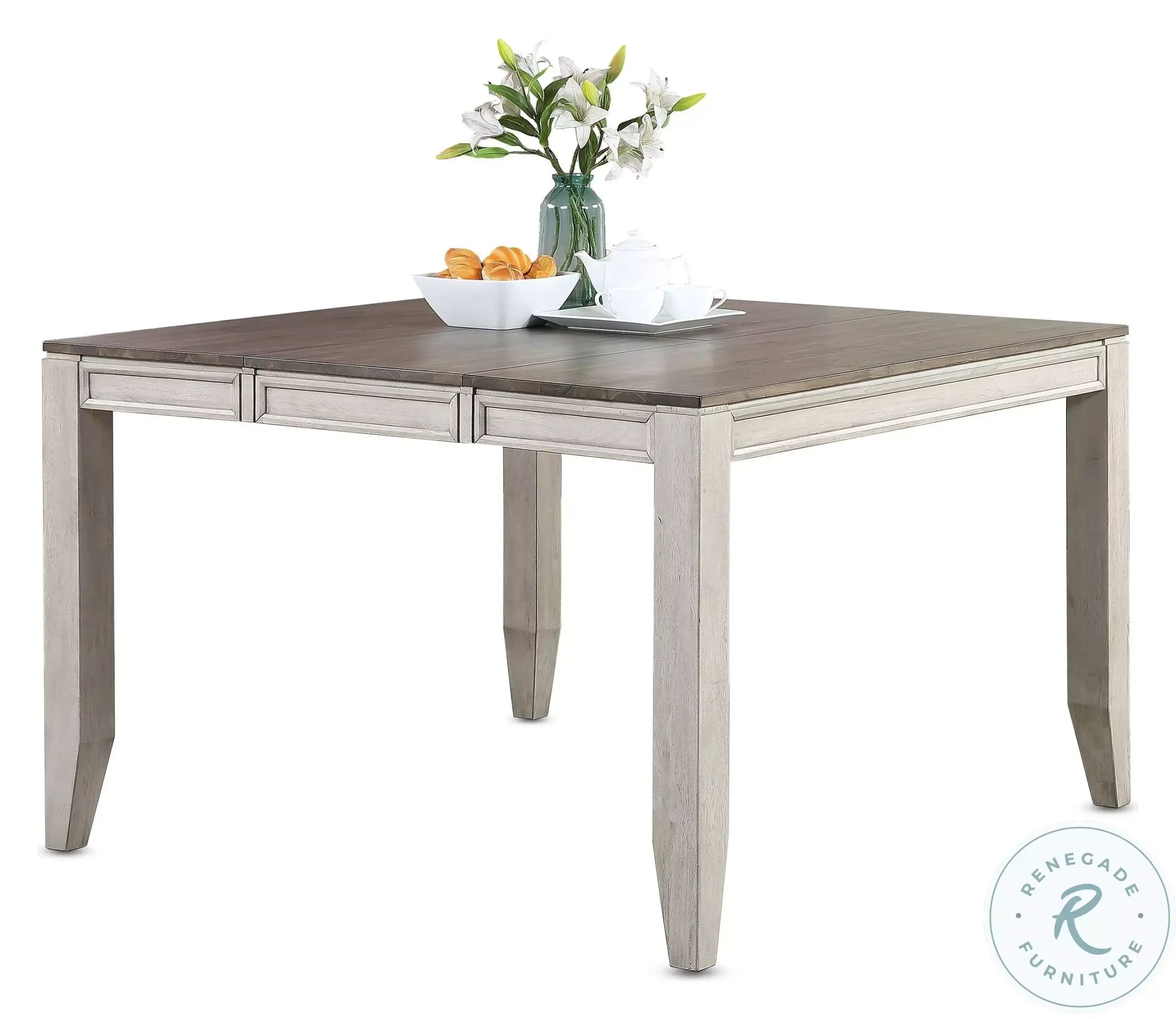 Abacus Two Tone Smoky Alabaster And Smoky Honey Butterfly Leaf Counter ... inside A Deep Dive into the Design of the Abacus Two-tone Smokey Alabaster and Brown Drop-leaf Counter Table