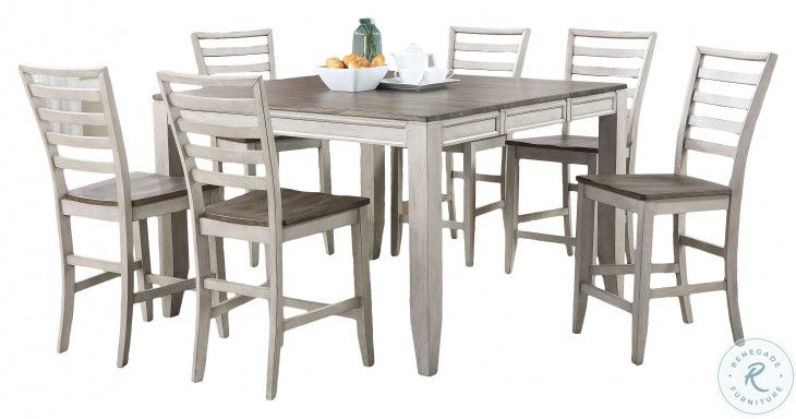 Abacus Two Tone Smoky Alabaster And Smoky Honey Butterfly Leaf Counter ... within A Deep Dive into the Design of the Abacus Two-tone Smokey Alabaster and Brown Drop-leaf Counter Table