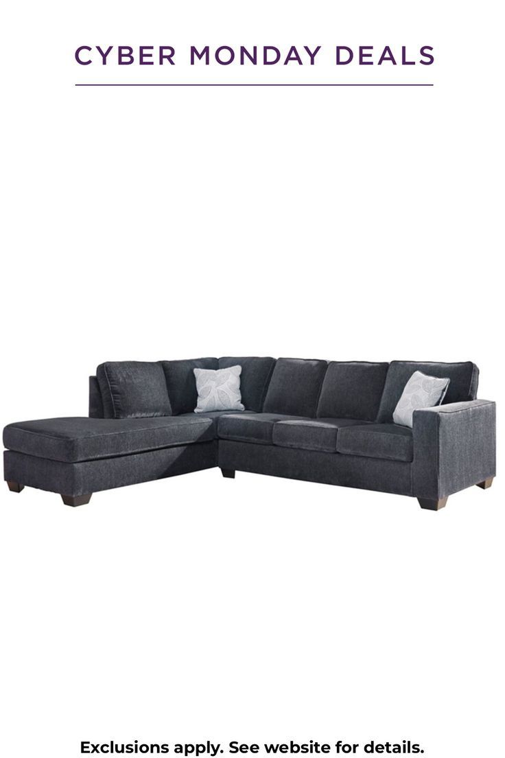 Adelson Chenille 2-Pc. Sectional | Chenille, Sectional, Straight Line Designs with Unpacking the Comfort Plush Foam Cushions Explained