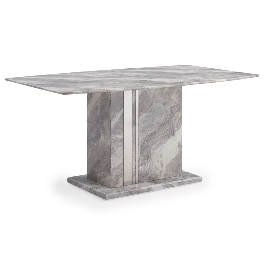 The timeless appeal of rectangular marble dining tables with metal bases in modern interiors