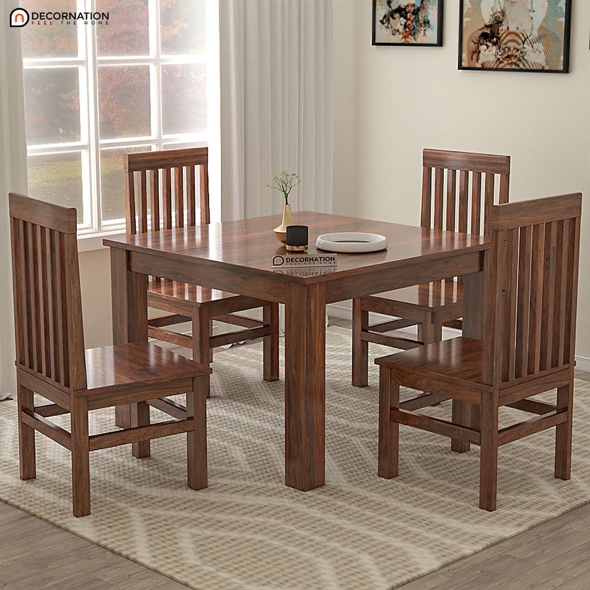All Wood Dining Table And Chairs At Mildred Chavez Blog with regard to Wooden Dining Table With Upholstered Chairs