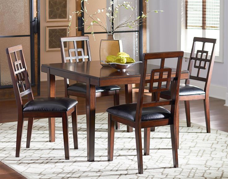 Ally 5 Piece Dining Table Set By Standard Furniture | Dining Furniture Sets, Dinette Sets ... regarding Ally Dining Table