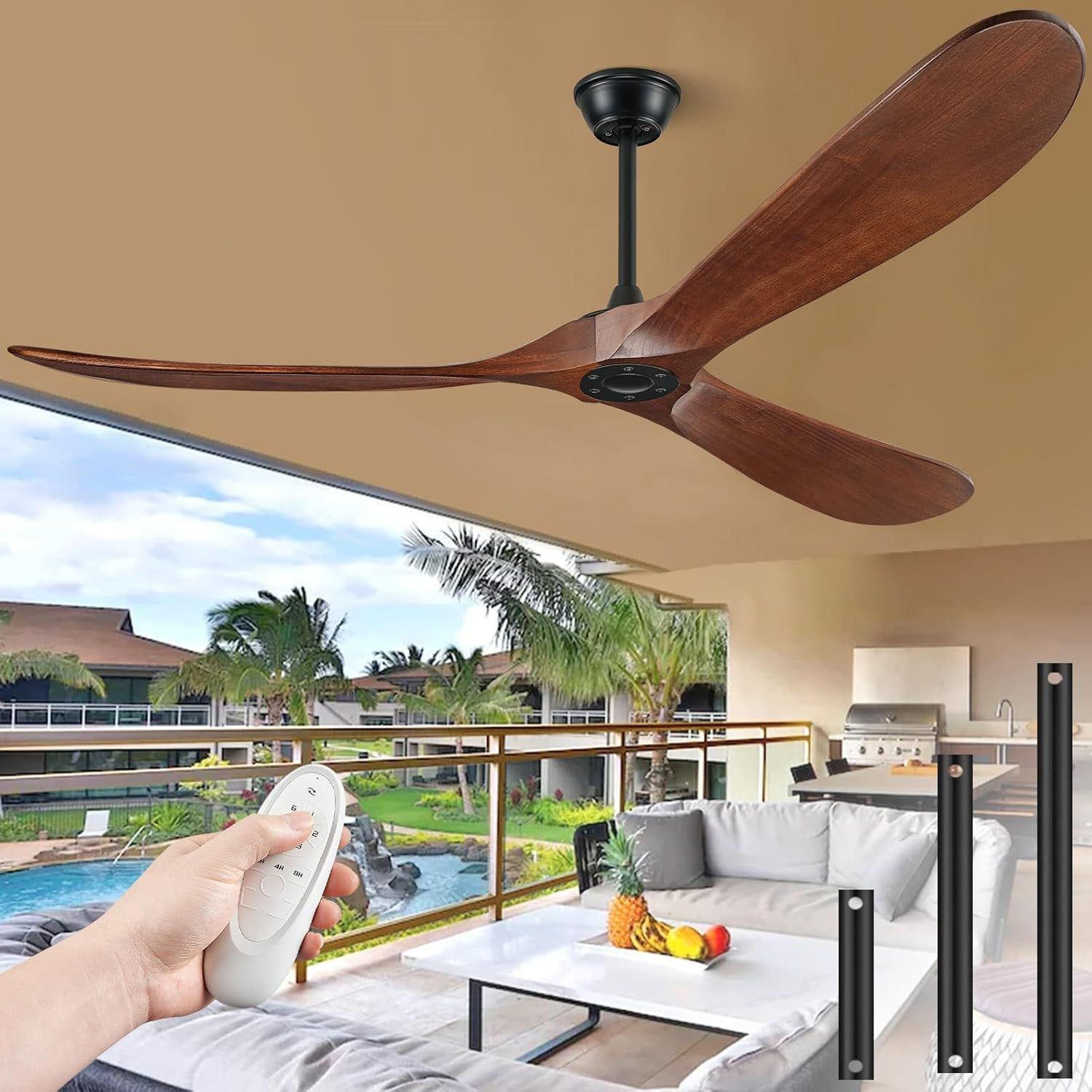 Expert tips for selecting durable and quiet ceiling fans for open air spaces