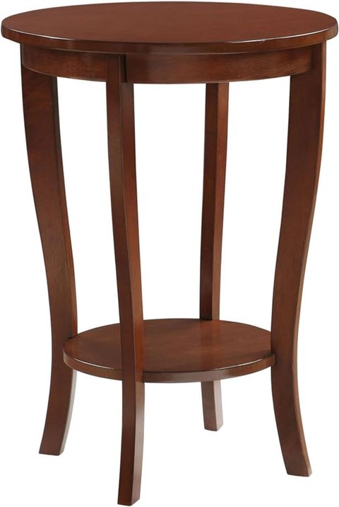 Amazon.com: Convenience Concepts American Heritage Baldwin One-Drawer End Table With Shelf In ... for Why Nesting Tables are a Smart Choice for Small Spaces