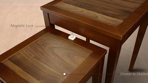 Amazon.com: Convenience Concepts American Heritage Nesting End Tables, Espresso : Everything Else with Convenience Concepts American Heritage Nesting End Tables In Espresso Wood