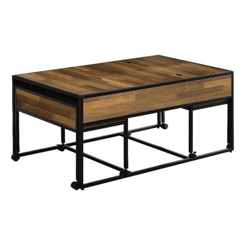 Amazon.com: Furniture Of America Froy Metal 3-Piece Nesting Table In ... with regard to Discovering the Versatility of the Froy Metal Nesting Table