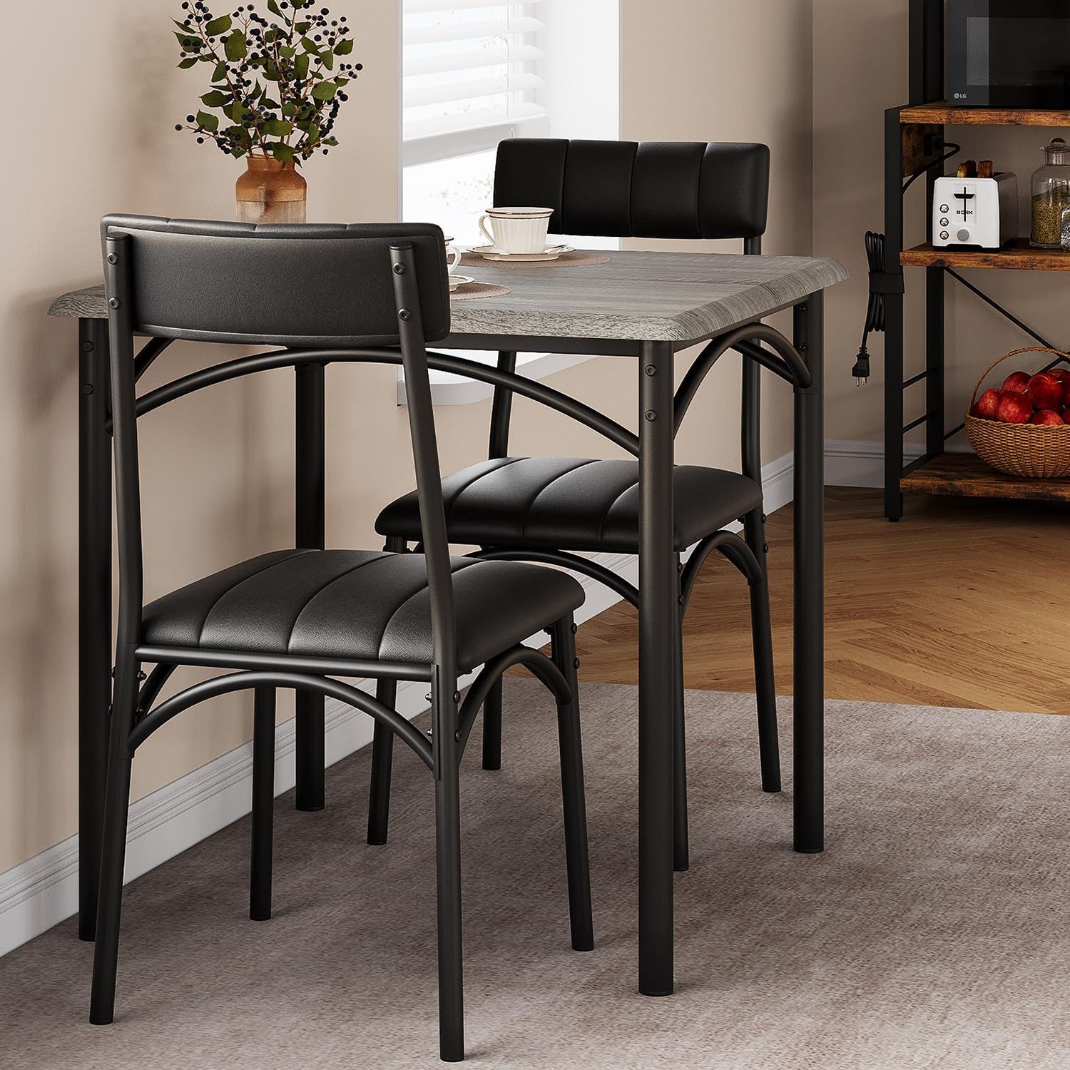 Amazon.com - Gaomon Dining Table Set For 2, Kitchen Table With ... intended for Cheap Compact Dining Table With Delivery