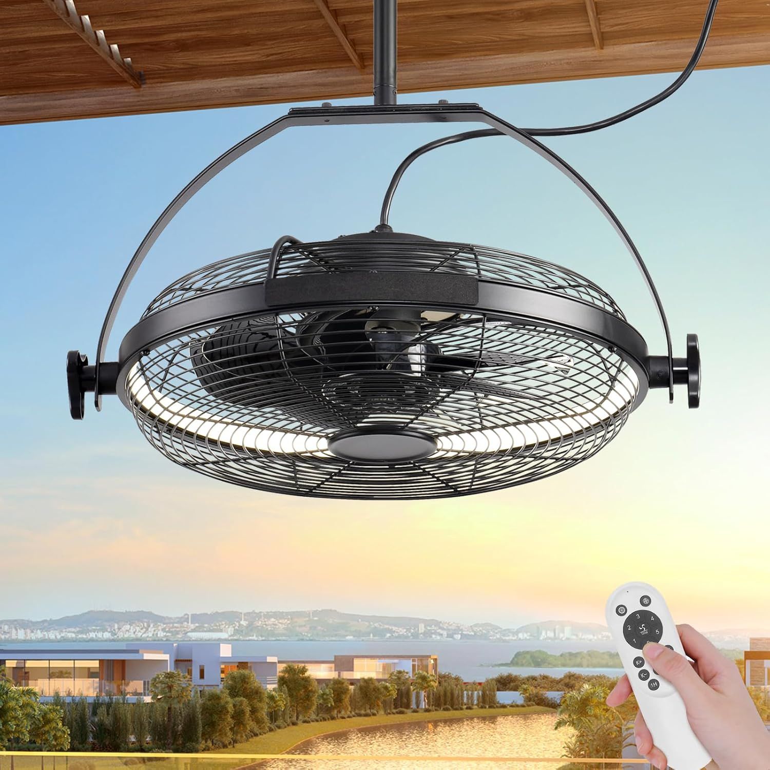 How Adjustable Speed Settings Enhance Outdoor Fan Performance