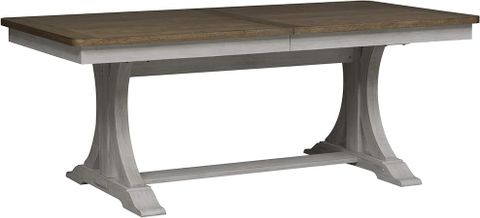Amazon.com - Liberty Furniture Industries Farmhouse Reimagined Trestle ... regarding Liberty Furniture Farmhouse Reimagined Trestle Table