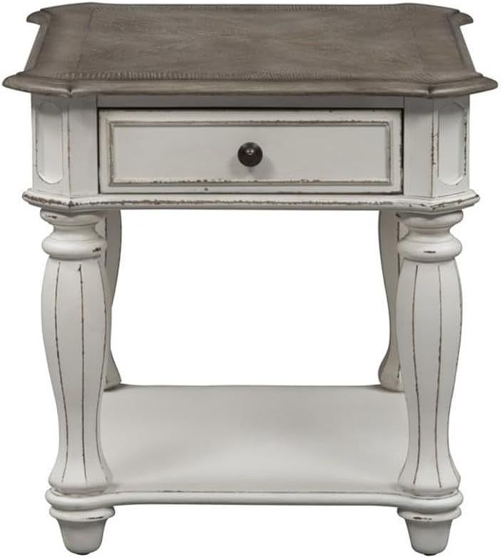 Amazon.com - Liberty Furniture Magnolia Manor Round Wood Table Set In ... regarding Liberty Furniture Magnoia Manor Drop Leaf Table