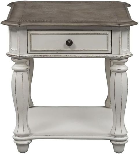 Amazon.com - Liberty Furniture Magnolia Manor Round Wood Table Set In ... regarding Liberty Furniture Magnoia Manor Drop Leaf Table