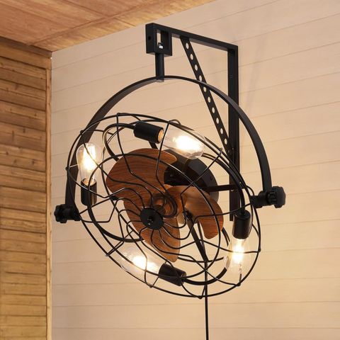 Amazon.com: Moooni 20" Fansconce, 6-Speed Wall Mount Fan,Timable Caged ... with Troubleshooting common issues with industrial outdoor ceiling fan wall controls