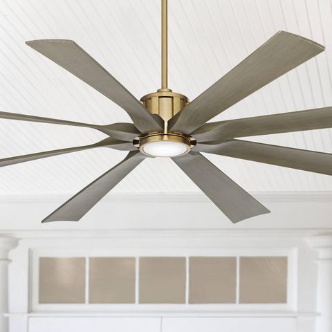 Amazon.com: Possini Euro Design 70" Defender Modern Outdoor Ceiling Fan ... in Modern Outdoor Ceiling Fan Water Resistant Design