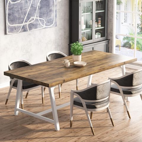 Amazon.com - Tribesigns Dining Table For 8 People, 70.87-Inch ... in Choosing the Perfect Rectangular Dining Table for Your Family of Eight