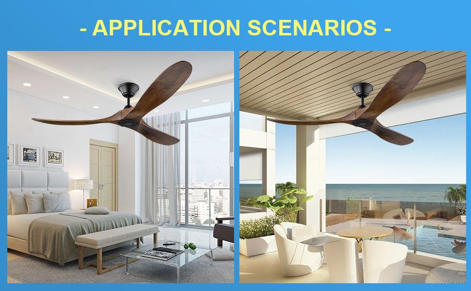 Amazon.com: Zhuyilong 70'' Large Ceiling Fan No Light, Outdoor Ceiling ... with regard to Understanding the Science Behind Quiet Outdoor Ceiling Fan Operation