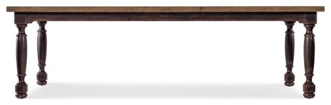 Americana Leg Dining Table With1-22In Leaf - Traditional - Dining ... intended for Commerce And Market Seaside Rectangle Dining Table With1-22In Leaf