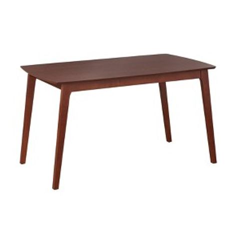 Archer Rectangular Dining Table Walnut - Buylateral: Solid Beech, Mid ... throughout Eastwood Rectangle Dining Table, Walnut
