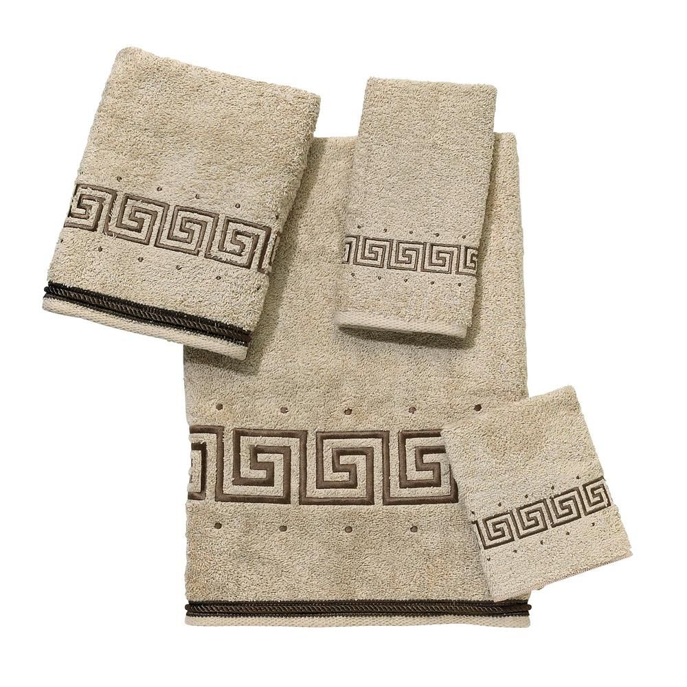 Avanti Linens Premier Athena 4-Piece Bath Towel Set In Linen 02200S Lin ... inside Athena Rectangle Set, Linen
