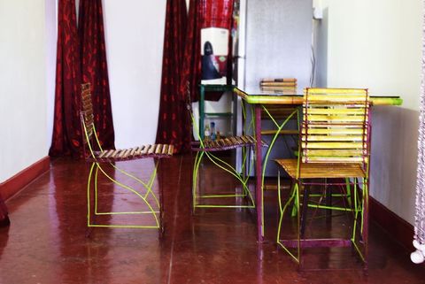 Bamboo Dining Table Set, For Home Furniture, Feature : Eco-Friendly At ... for Understanding the Benefits of Bamboo Dining Tables in Eco-Conscious Living