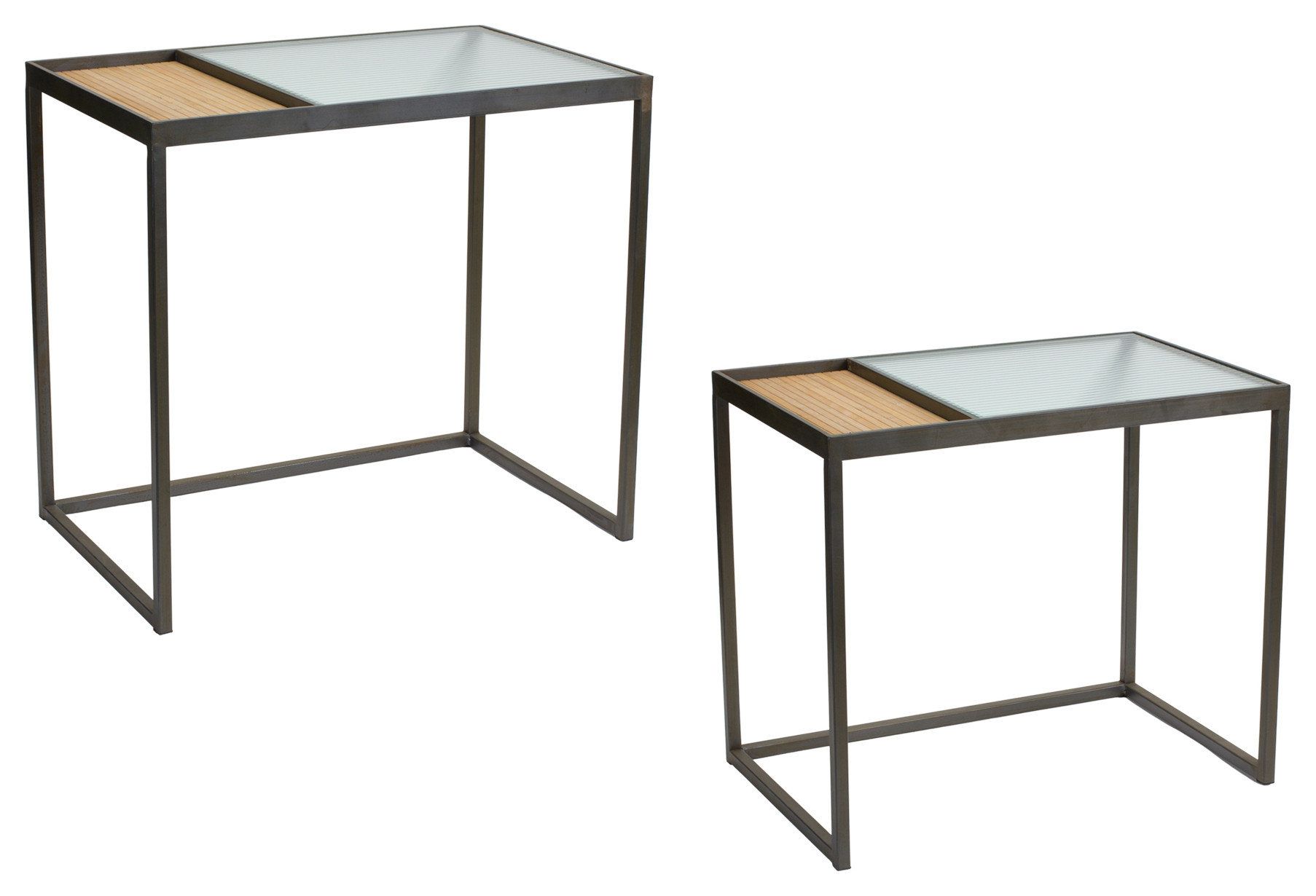 Bamboo Side Table, 2-Piece Set - Transitional - Coffee Table Sets - By ... within Elevate Your Decor with the Natural Beauty of Bamboo Side Tables