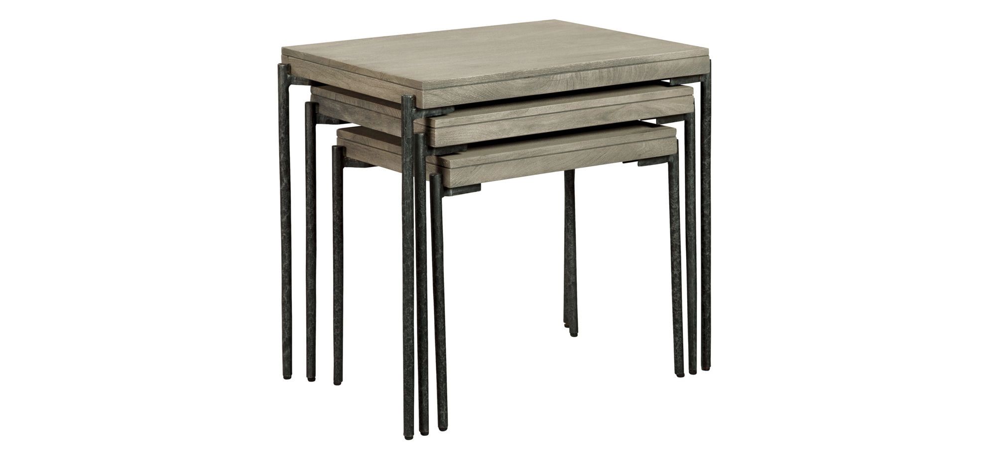 Bedford Gray Nesting Tables- Set Of 3 inside The Bluebond Gray Table Set of 3 Craftsmanship and Quality Explored