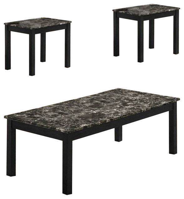 A Closer Look at the Benzara BM233098 Coffee Table and End Table Set