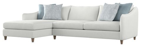Bernhardt Joli Fabric Sectional, 101" W X 64" D X 42" H - Transitional - Sectional Sofas - By ... for Creating Cozy Spaces The Bernhardt Joli Fabric Sectional in Real Homes