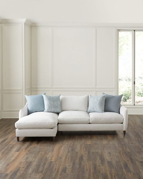 Bernhardt Joli Left Facing Chaise Sectional | Modesens throughout Creating Cozy Spaces The Bernhardt Joli Fabric Sectional in Real Homes