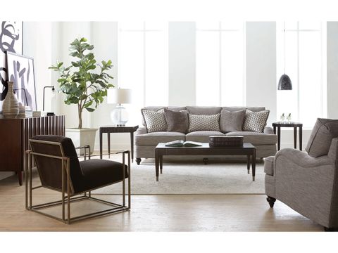 Bernhardt Tarleton Mocha Gray Upholstered Sofa | Bhb4267G throughout The Enduring Appeal of the Bernhardt Tarleton Short Sofa in a Sophisticated Gray