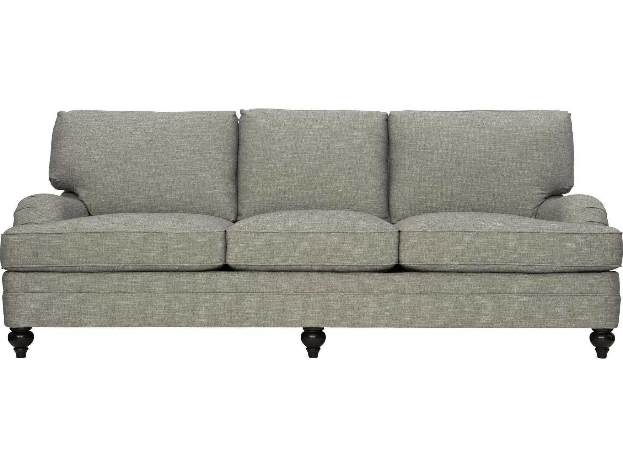 Bernhardt Tarleton Mocha Gray Upholstered Sofa | Bhb4267G with Bernhardt Tarleton Short Sofa, Gray