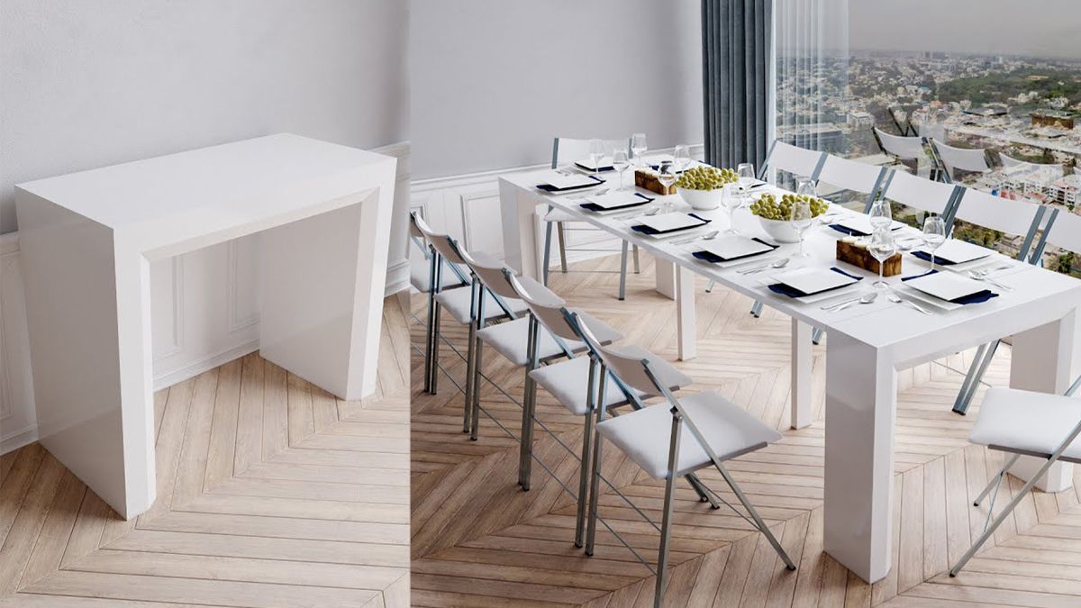 Best Extendable Dining Tables For Small Spaces - Woosmarthome with regard to The Ultimate Guide to Selecting an Extendable Table for Your Tiny Home