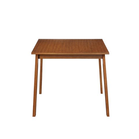 Boraam Zebra Series Hagen Dining Table, Walnut - Walmart.com regarding A Closer Look at the Boraam Zebra Dansk Table Set in Rich Walnut