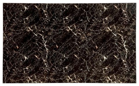 Bowery Hill Faux Marble Top Dining Table In Black - Transitional - Dining Tables - By Homesquare ... throughout Bowery Hill Transitional Faux Marble Nesting Cocktail Tables In White