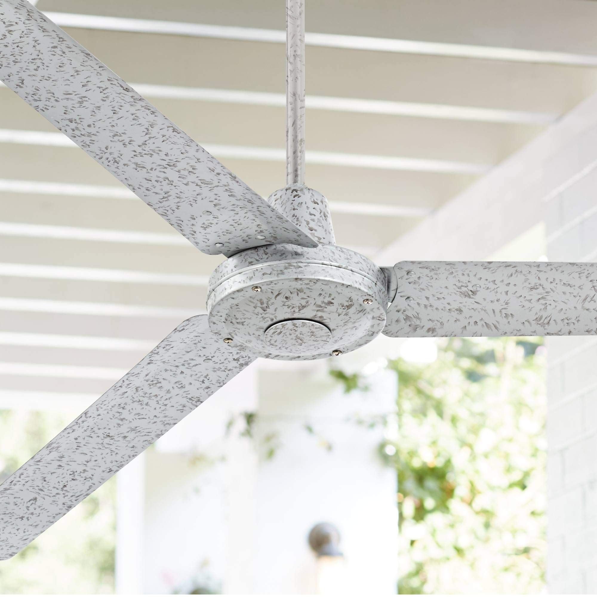 Buy 60&quot; Turbina Dc Modern Contemporary Industrial 3 Blade Indoor ... within Modern Outdoor Ceiling Fan With Metal Blades