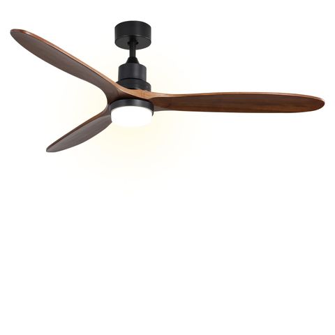 Caci Mall 60" Delta-Wing Modern Outdoor Ceiling Fan With Light Led ... regarding Modern Outdoor Ceiling Fan With Timer Setting