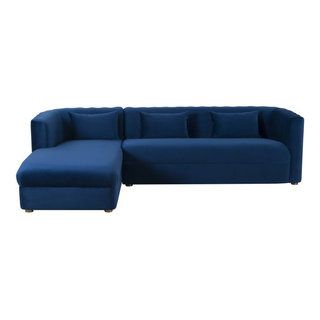 Why the LAF Navy Velvet Sectional is a Must-Have for Your Living Room