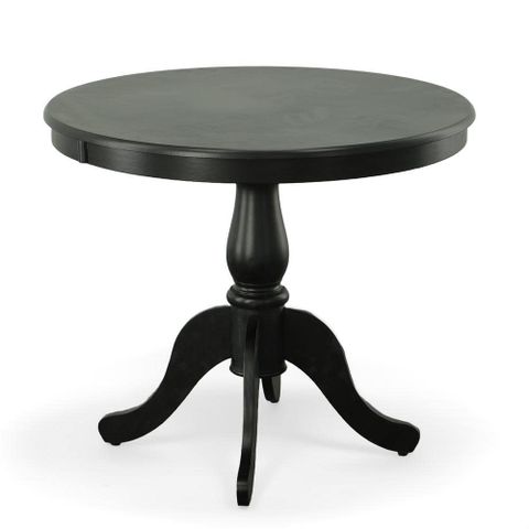 Carolina Classic Fairview Antique Black 36 In. Round Pedestal Dining ... within A Closer Look at the Craftsmanship of the Carolina Classics Fairview Pedestal Table