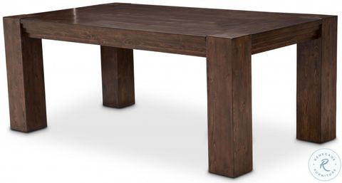 Carrollton Rustic Ranch 76" Rectangular Dining Table From Aico ... pertaining to Carrollton Rectangular Dining Table - Rustic Ranch