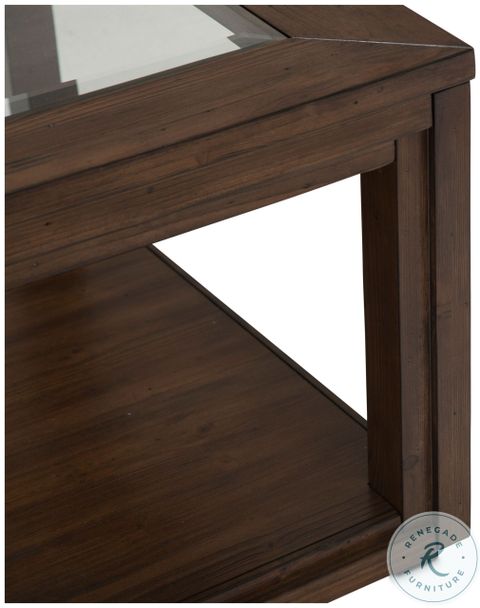 Carrollton Rustic Ranch Rectangular Cocktail Table From Aico | Coleman ... inside Carrollton Rectangular Dining Table - Rustic Ranch