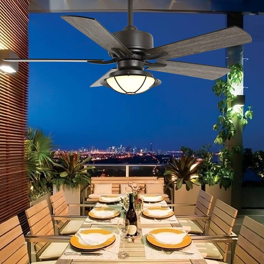 Ceiling Fans For Outdoor Canopies Fans For Outside Or Open Areas, regarding Maximizing comfort on your open balcony with minimal noise disruption