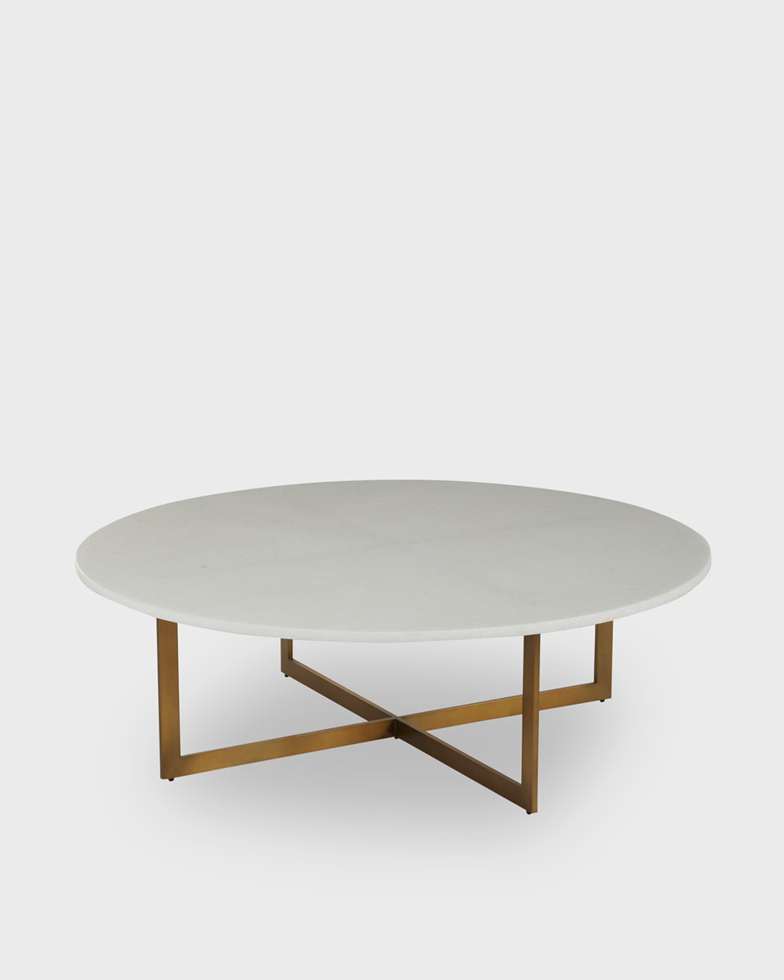 Century Furniture Iza Large Nesting Cocktail Table - 48&quot; | Neiman Marcus intended for The Secret to a Clutter-Free Living Room Nesting Cocktail Table Solutions