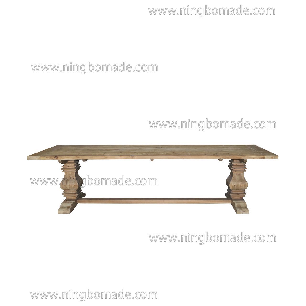 Classic Chic Eco-Friendly Paint Furniture Natural Reclaimed Pine Dining ... intended for Eco Friendly Dining Table Made From Reclaimed Wood