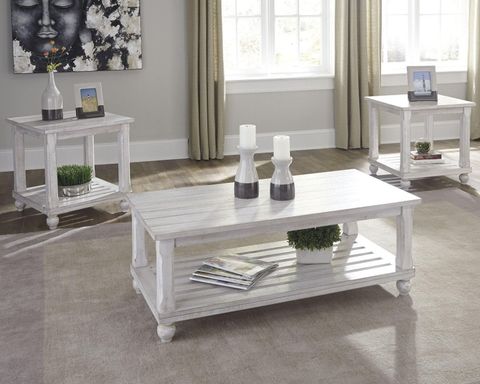 Cloudhurst Table Set Of 3 T488-13 White Contemporary Stationary ... with Discovering the Perfect 3-Piece Coffee Table for Your Home